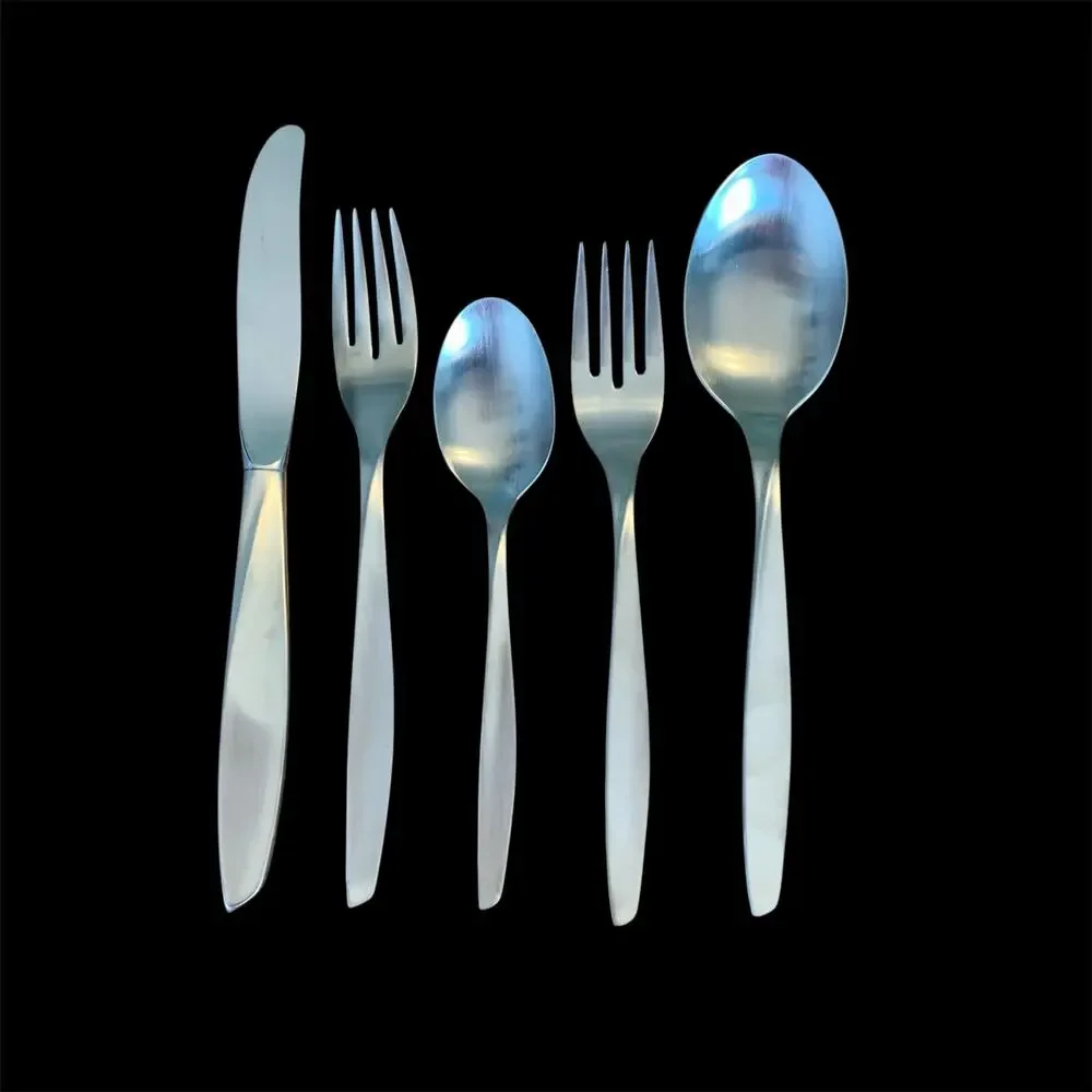 Insico Flatware 5 Pc Place Setting International Silver SCOPE Luxury Line SS USA
